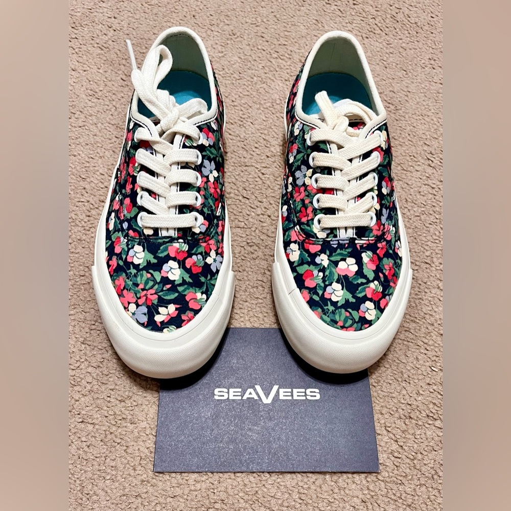 SeaVees for J. Crew Sarah Liberty Print Sneakers
